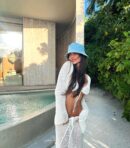 Lace Up Bell Sleeve Beachwear Set Summer 2025